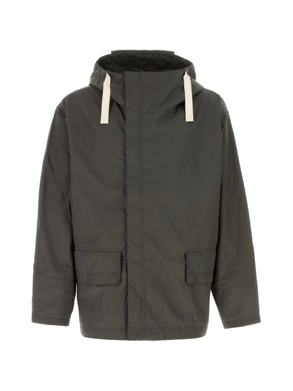hooded deck jacket - 1