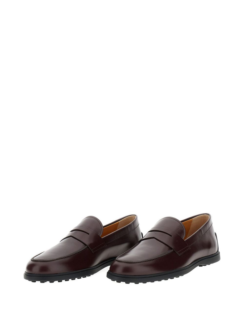 monogram-embossed loafers - 2