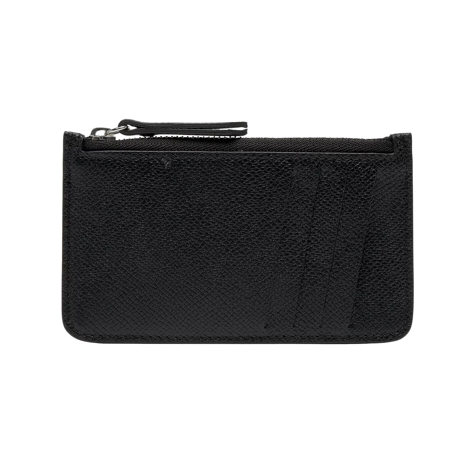 Maison Margiela Zipped Wallet 'Black' - 1