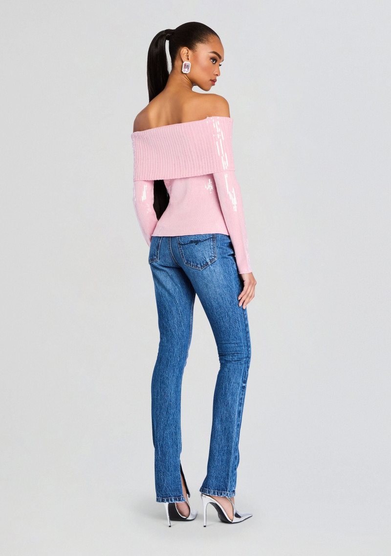 JOURDANA SEQUIN KNIT TOP 4