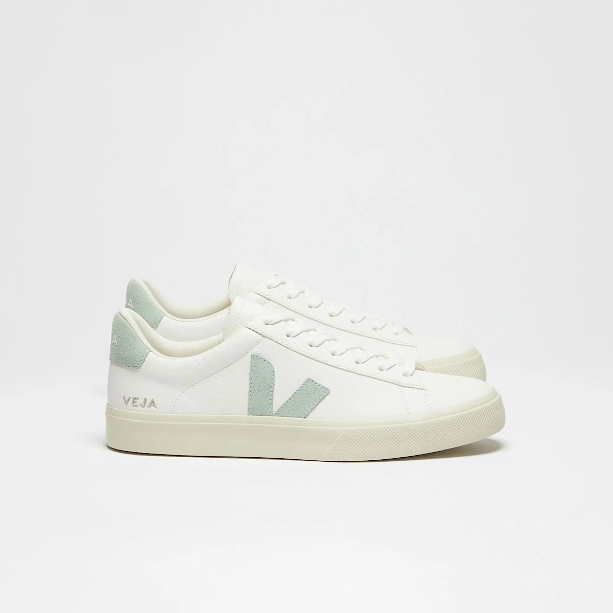 CAMPO LEATHER WHITE MATCHA - 1