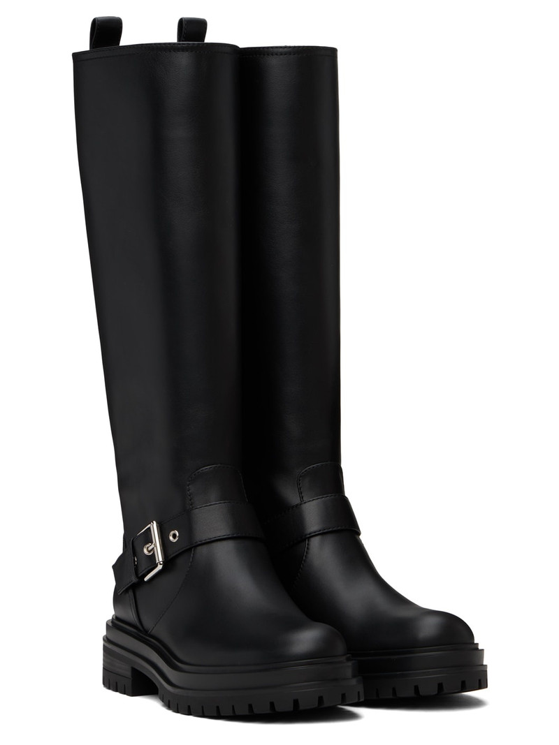Black Thiago Tall Boots 4