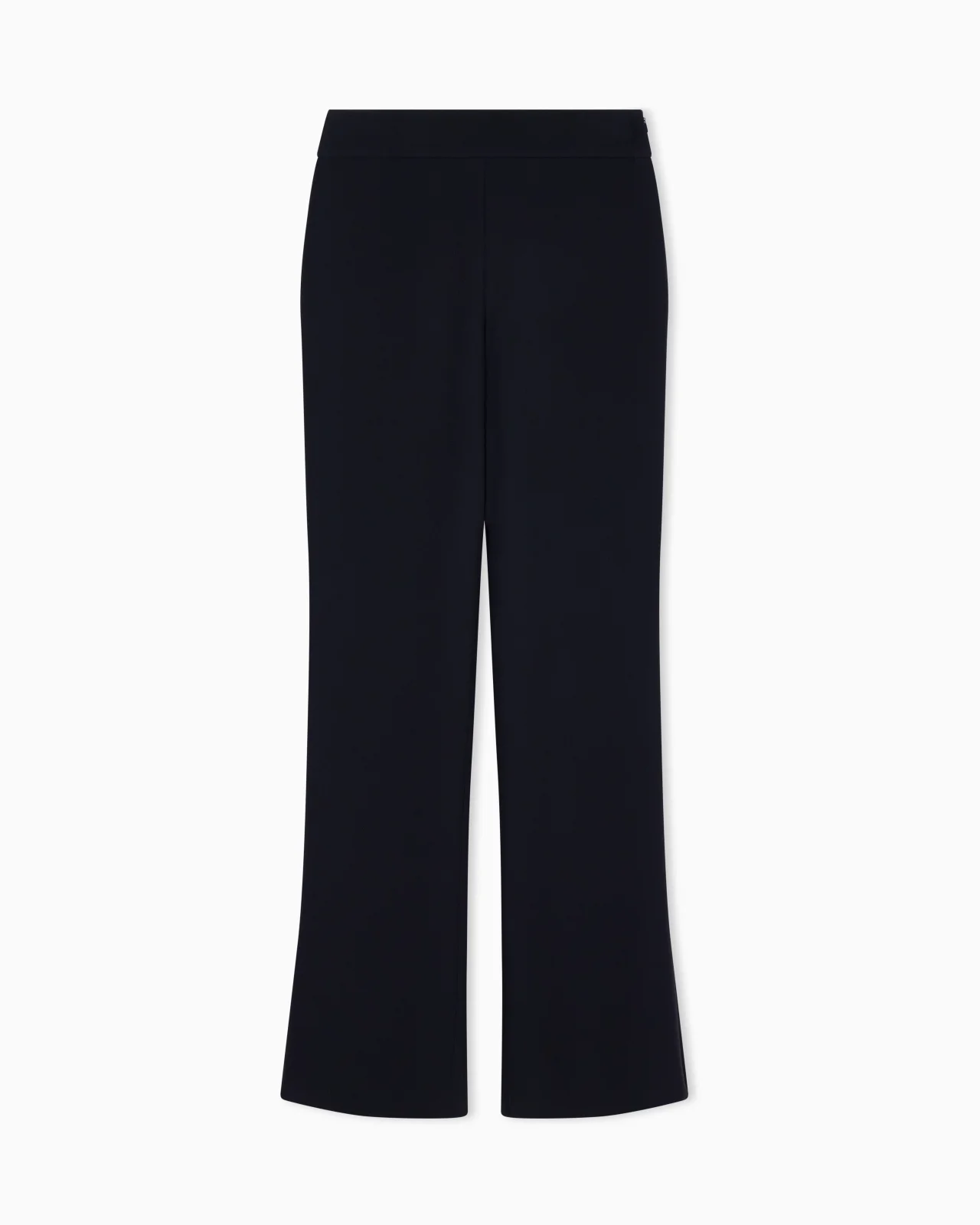Wide-leg silk trousers - 1