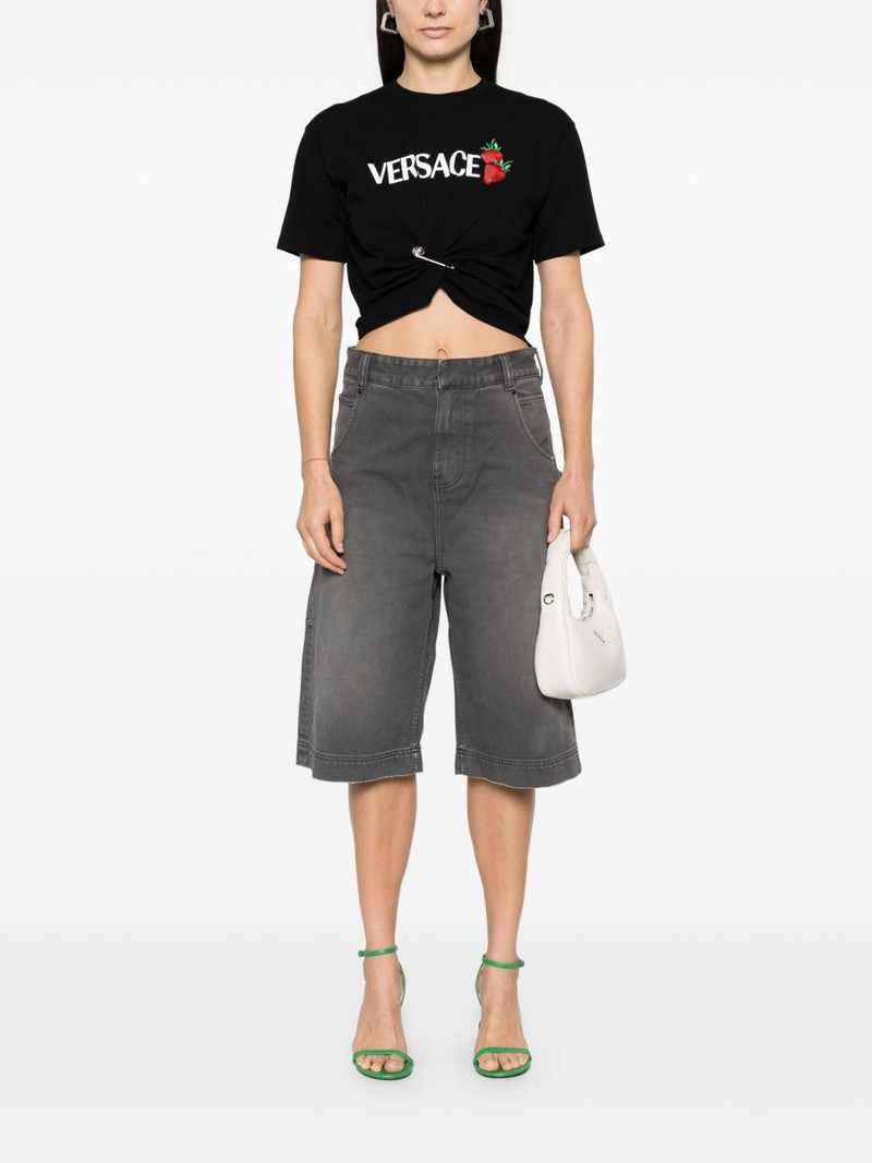 VERSACE strawberry-motif T-shirt outlook