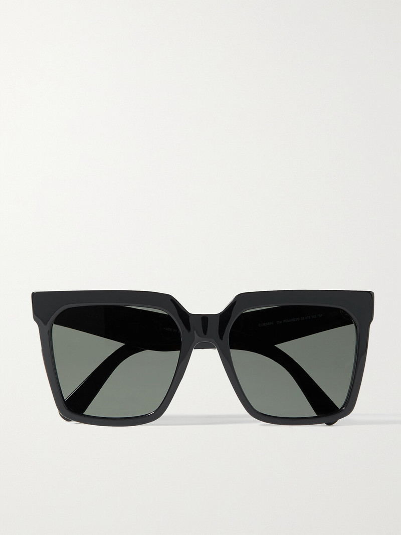Oversized Square-frame Acetate Sunglasses 1