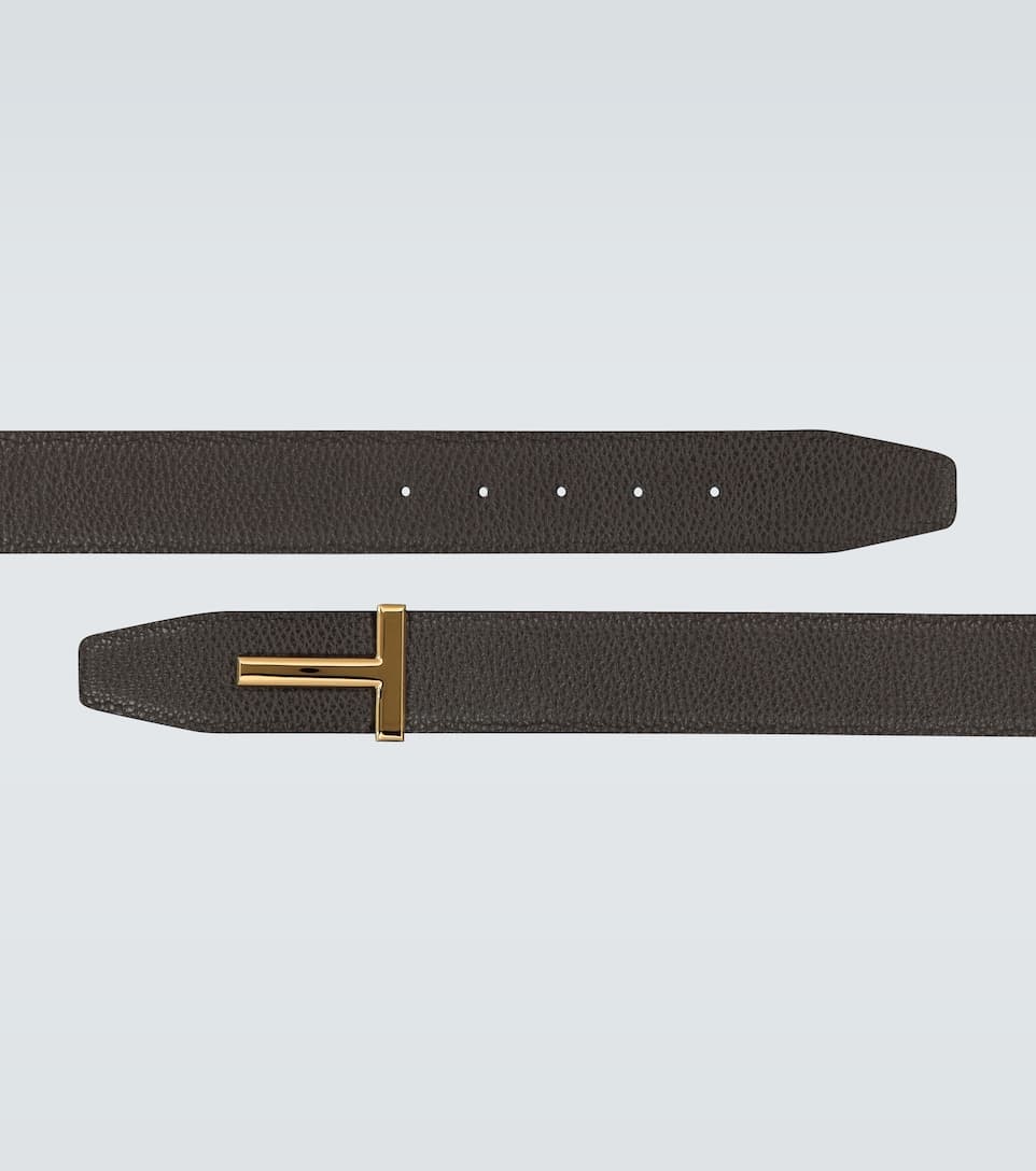 T Icon reversible leather belt - 4
