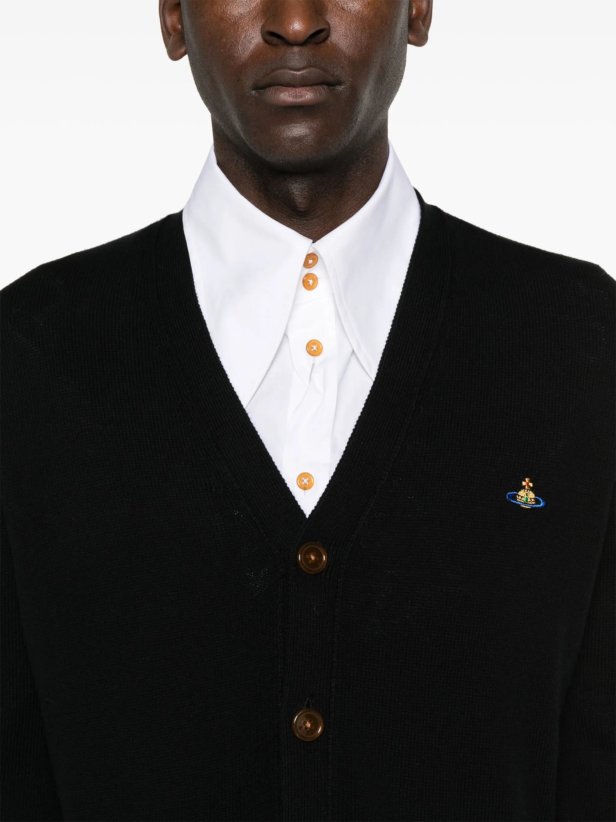 Vivienne Westwood V-neck Fine-knit Cardigan - 2