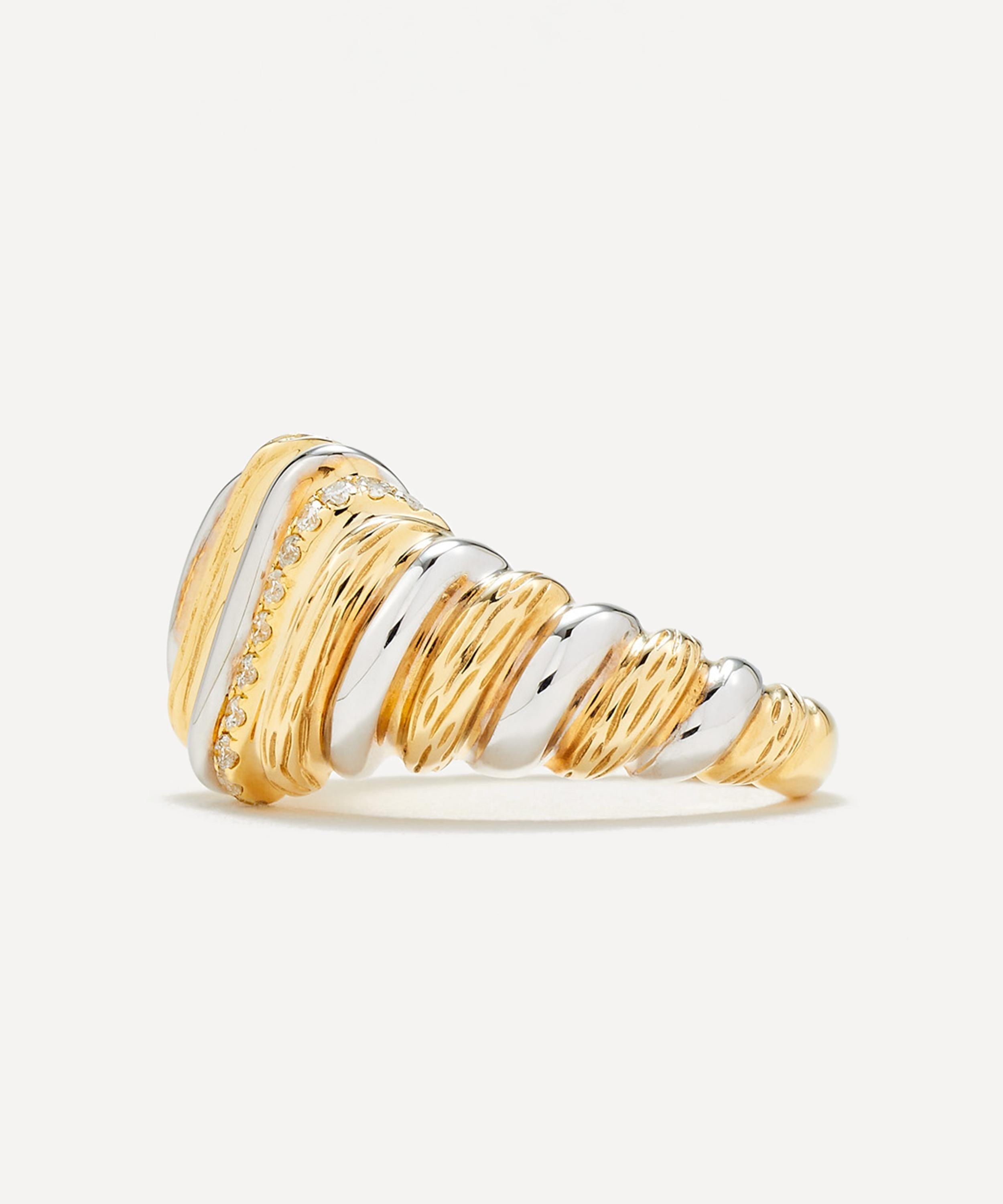 9ct Gold Wafer Signet Ring - 3