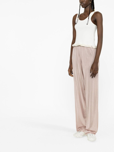 Maison Margiela elasticated knitted trousers outlook
