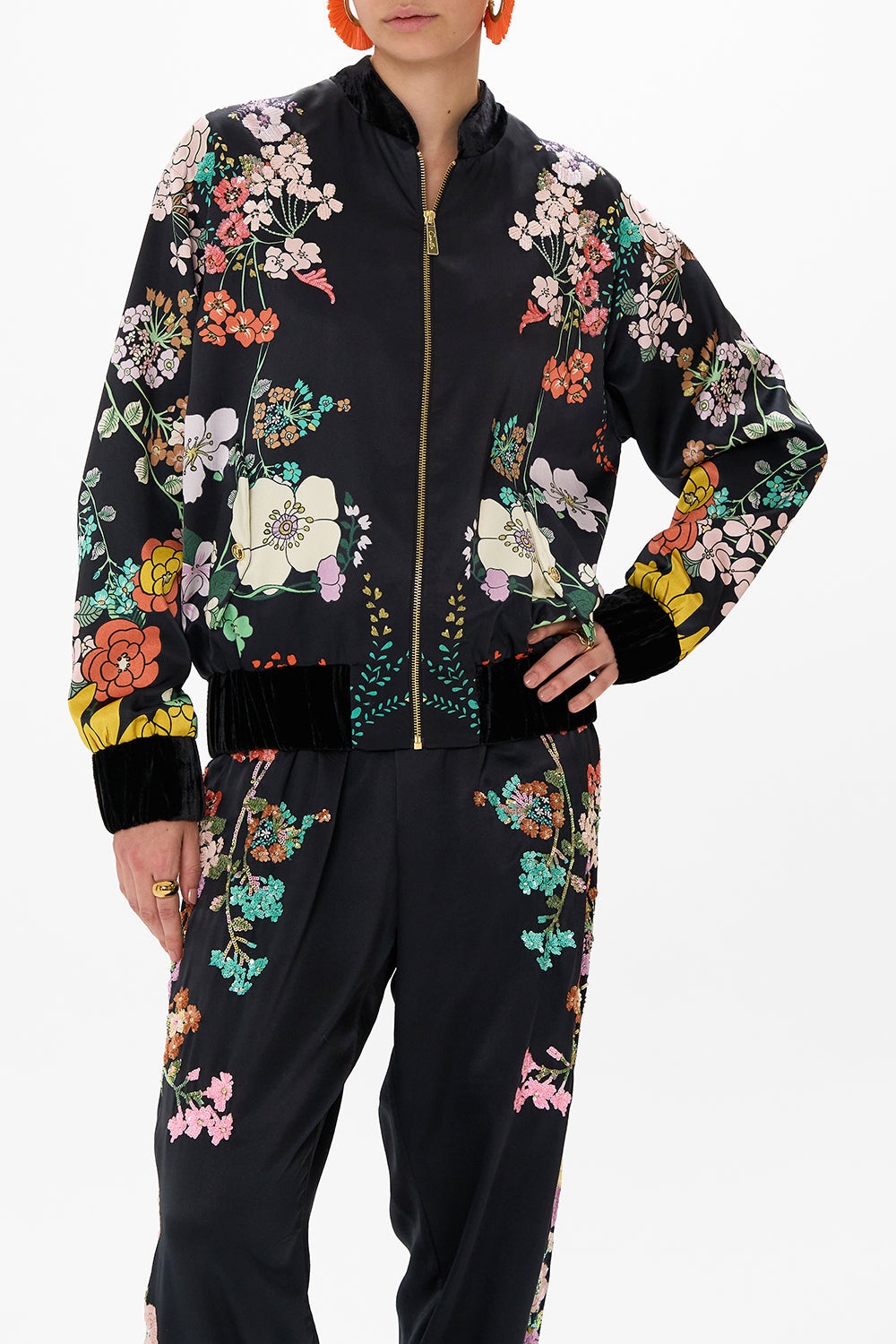 RELAXED BOMBER JACKET - 5