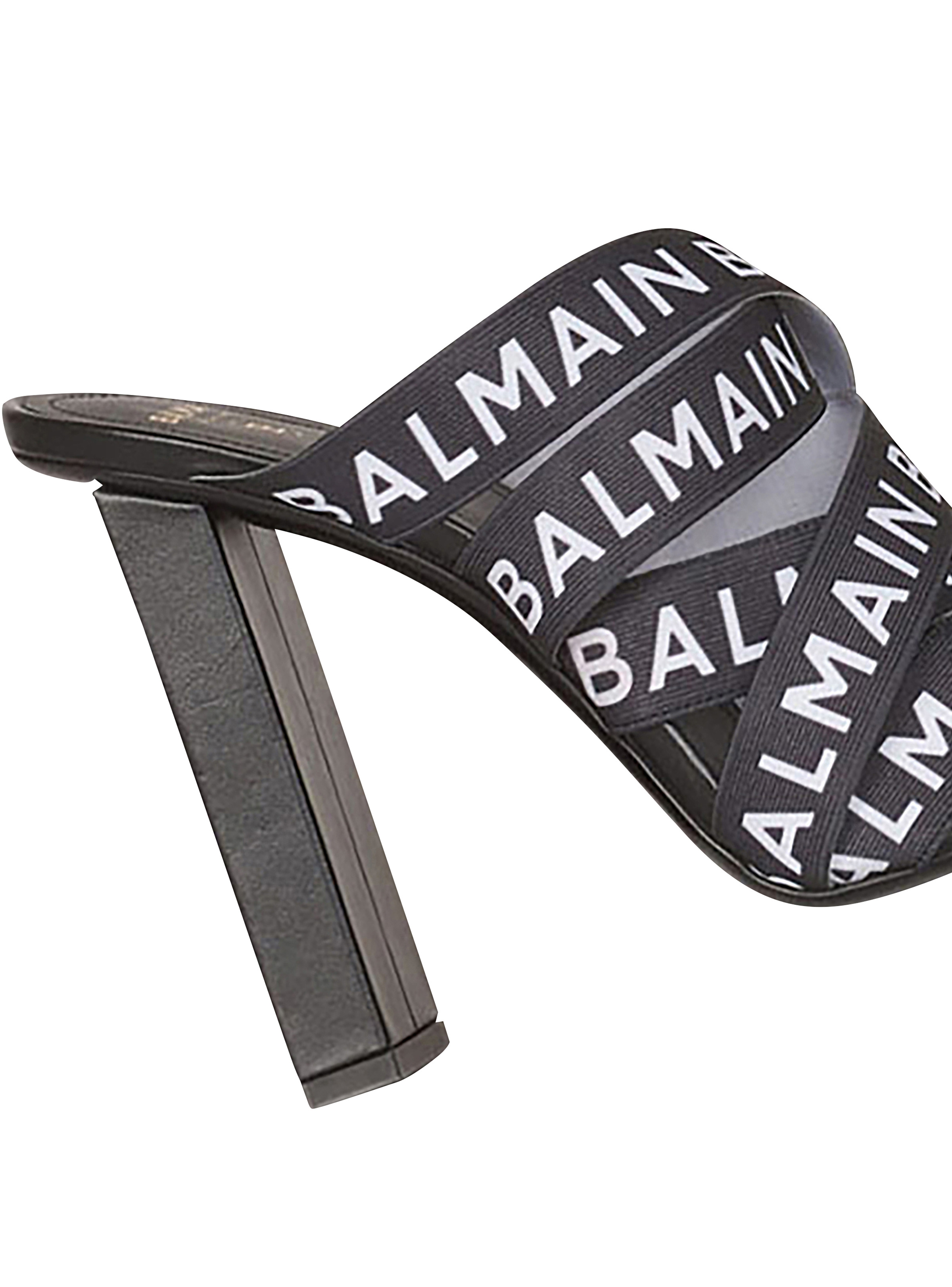 Union sandals with Balmain logo print - 6