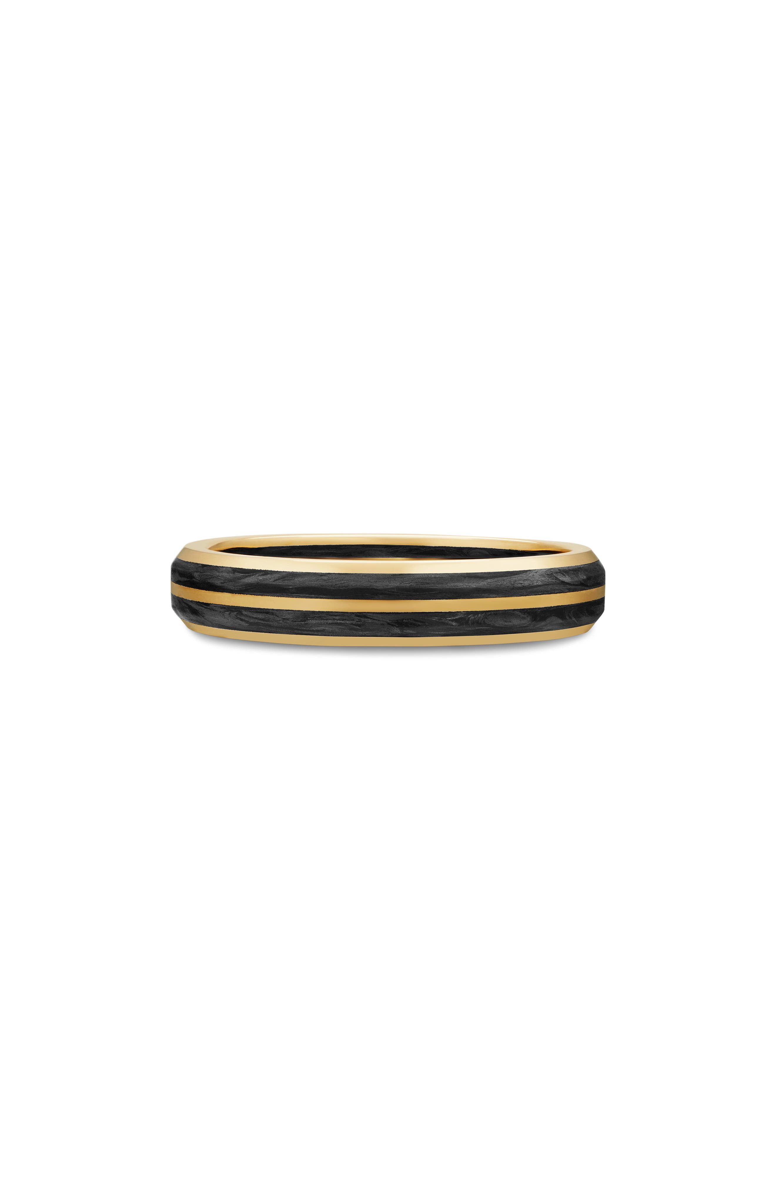 David Yurman Forged Carbon Band Ring in 18K Yellow Gold at Nordstrom - 6