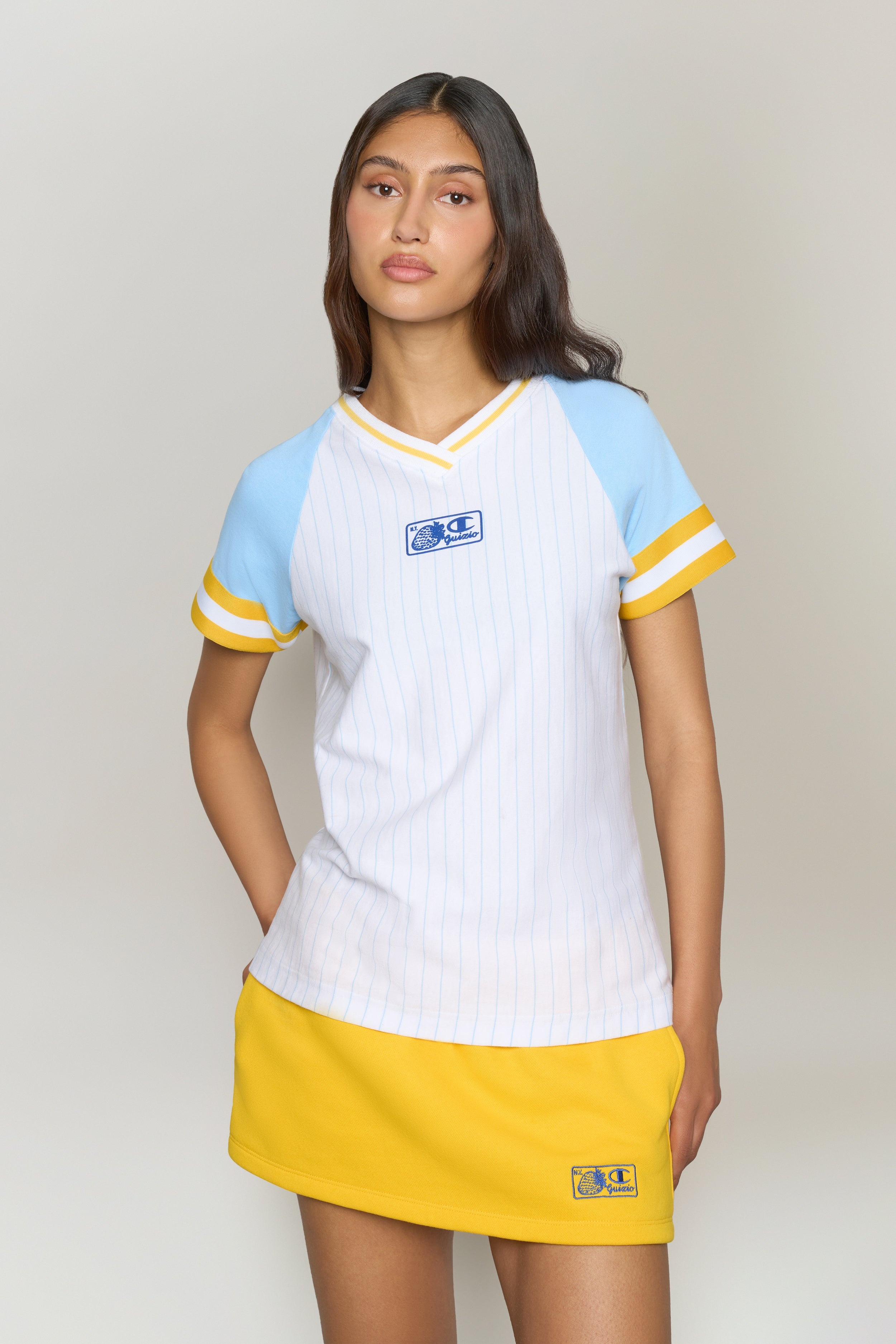 GUIZIO X CHAMPION MICRO MINI SKIRT - 4