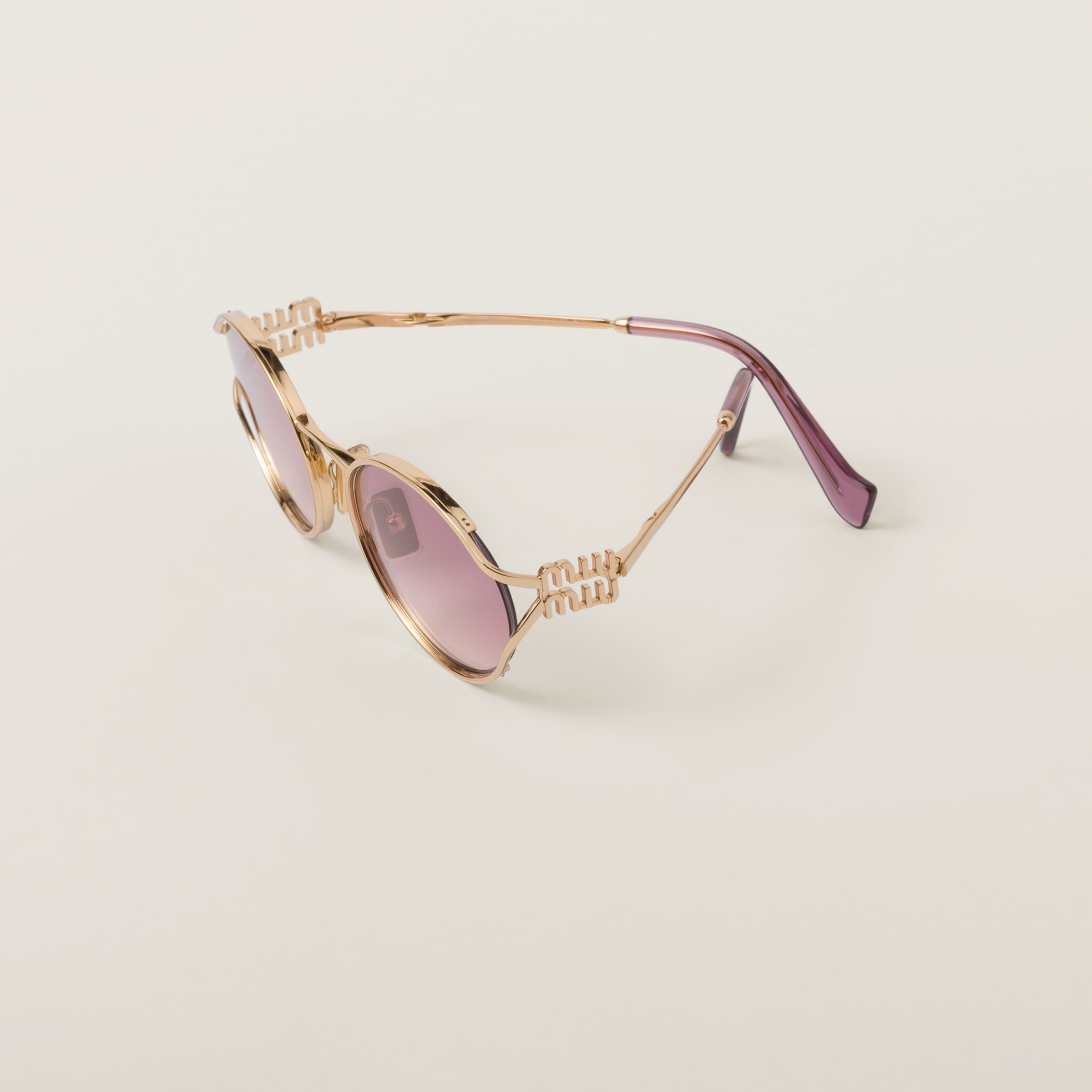 Miu Miu Logo sunglasses - 7