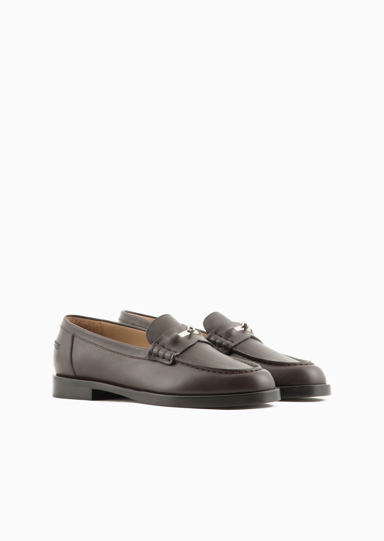 Leather loafers with Icon stirrup - 2