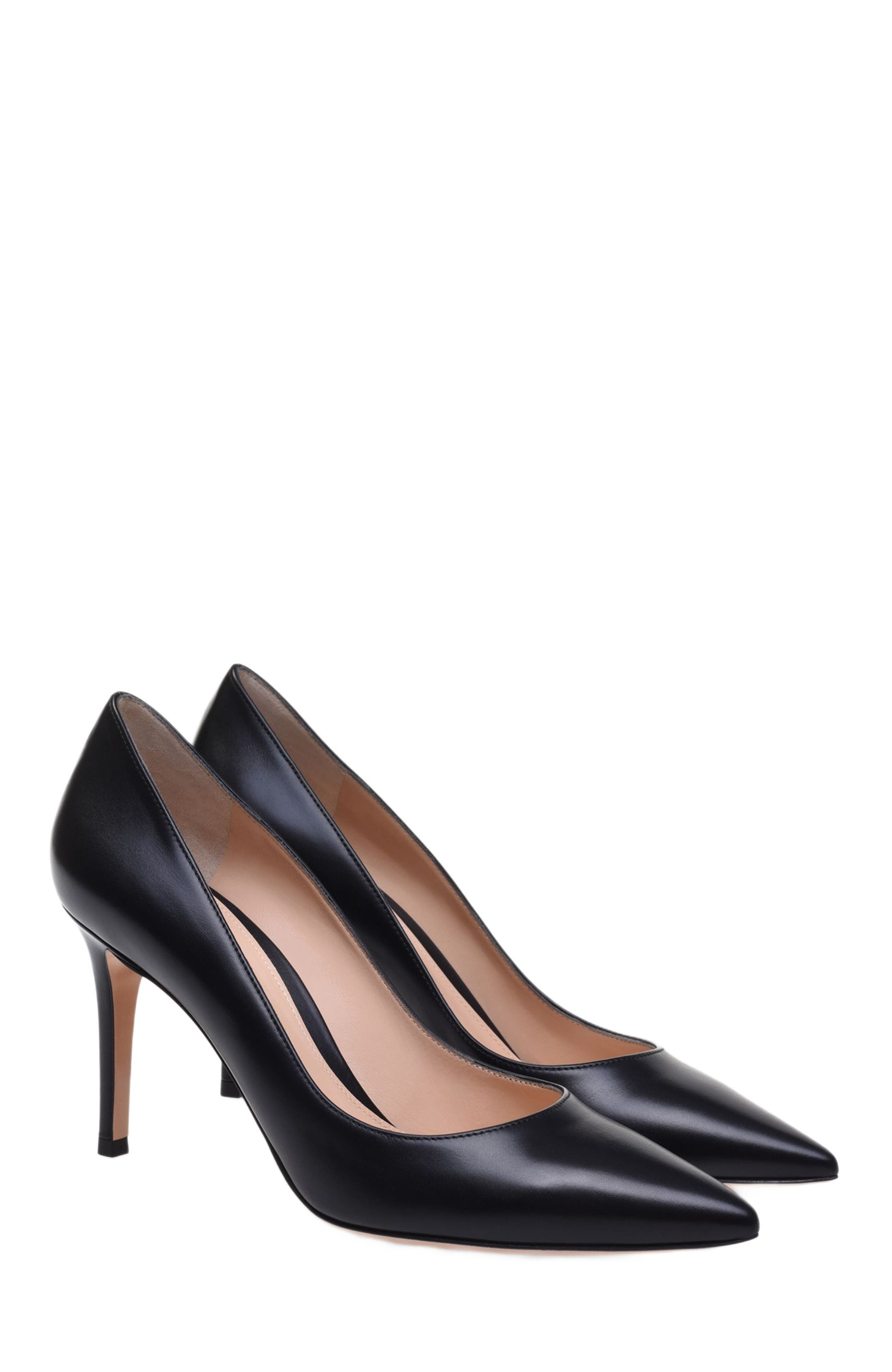 Gianvito Rossi Gianvito 85 Pump in Black at Nordstrom - 2