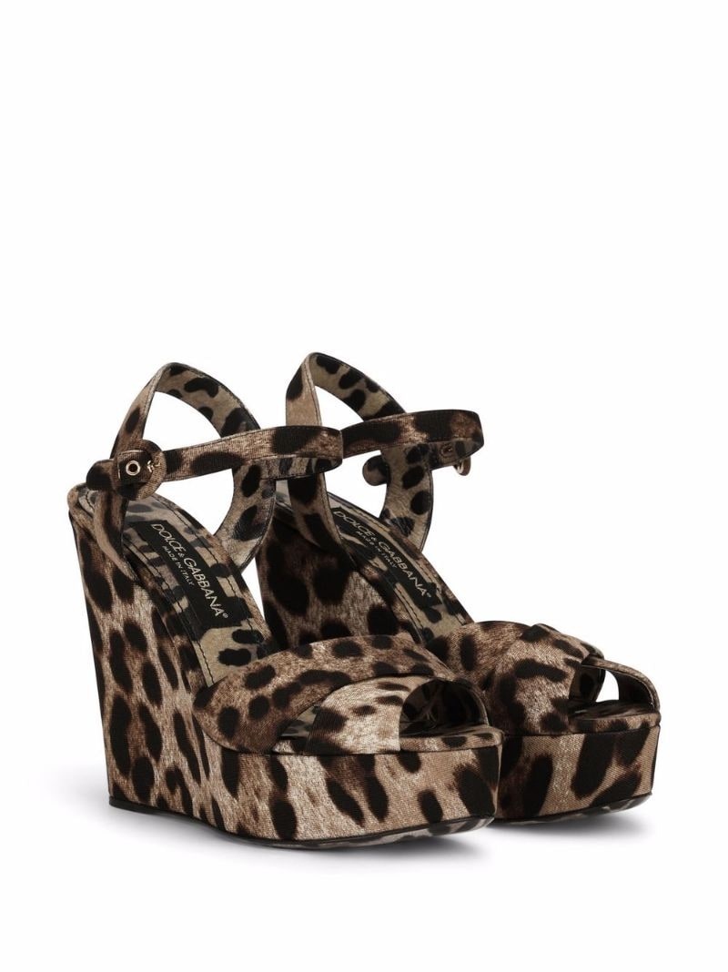 Bianca 90mm wedge sandals - 2