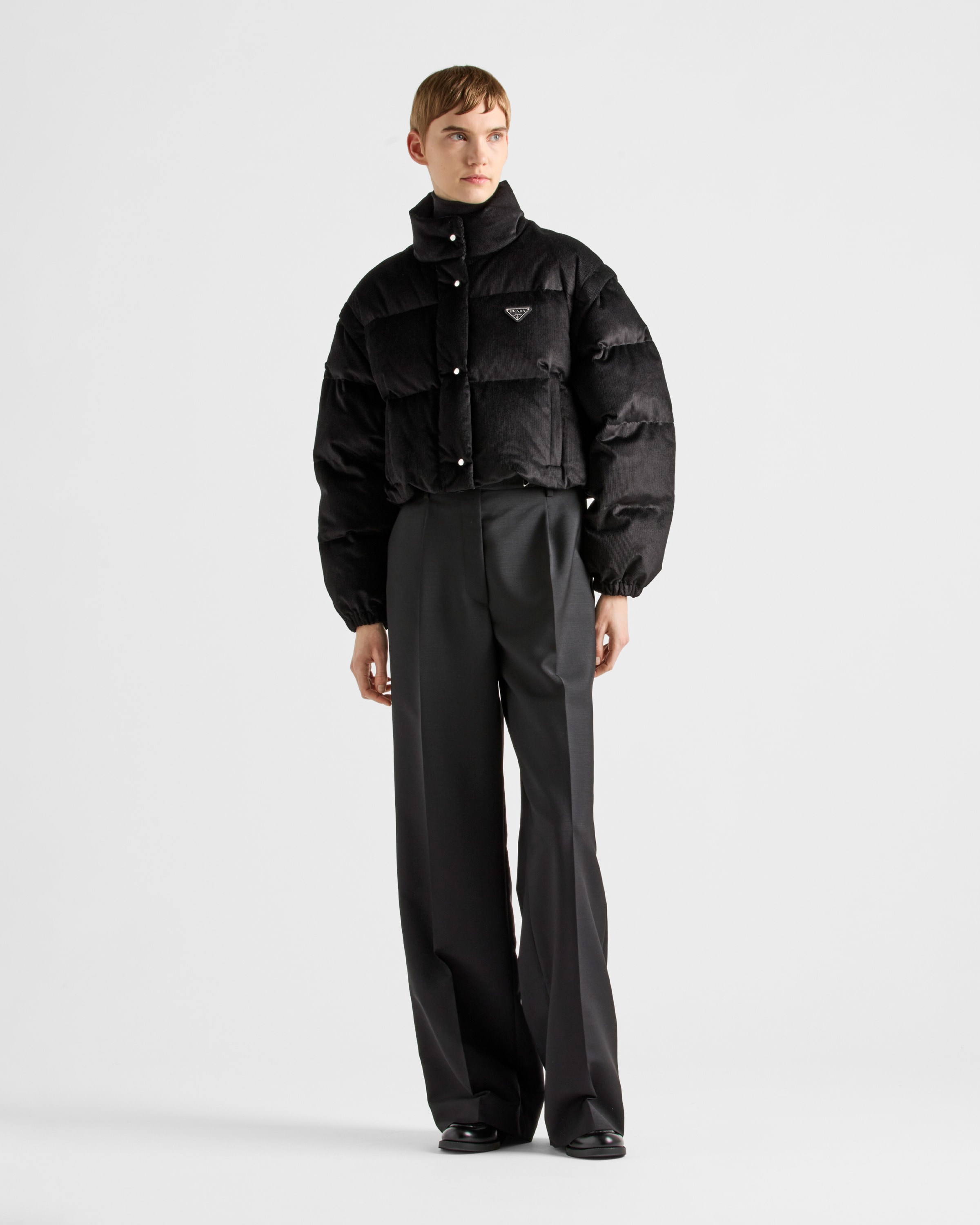 Corduroy down jacket - 2
