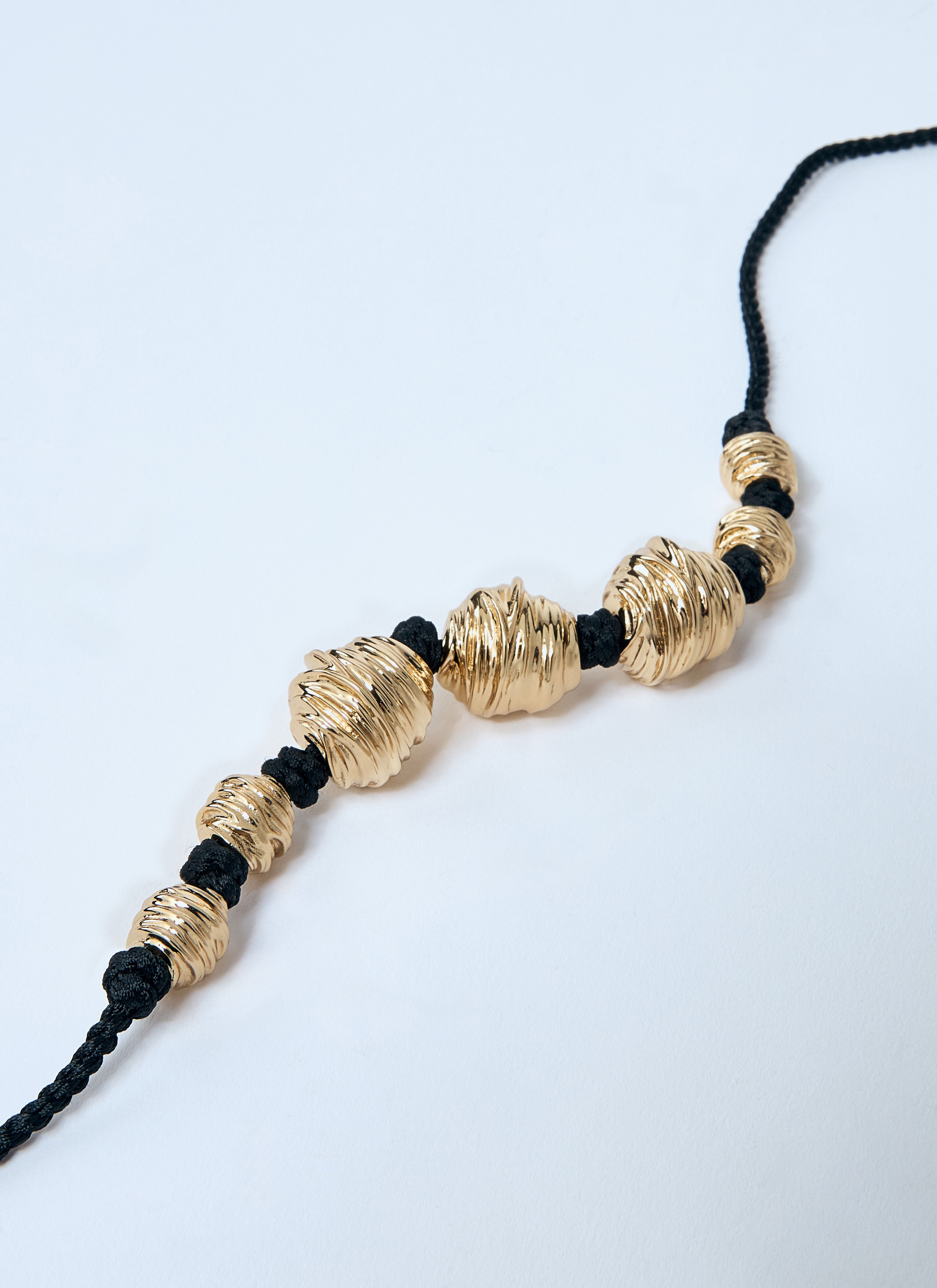 Saint Laurent Women Metal And Tassel Necklace - 2