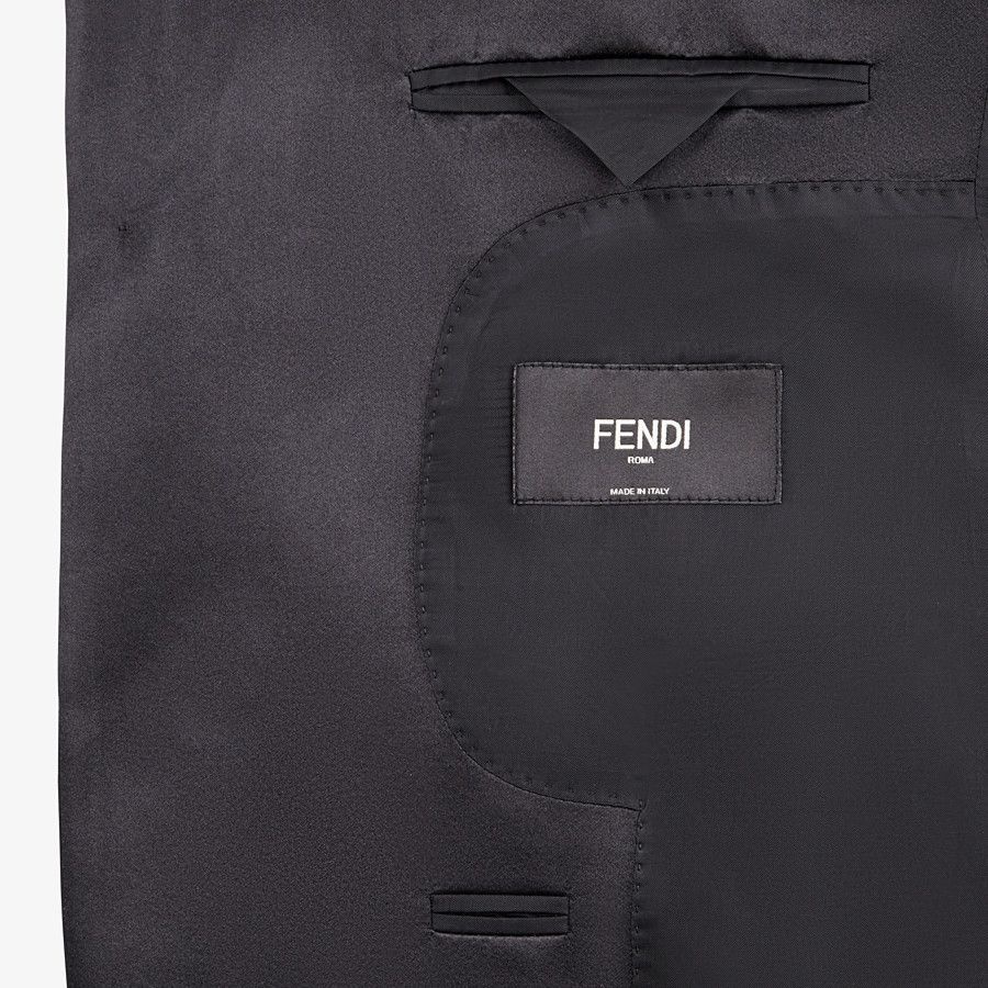 Black wool suit - 4
