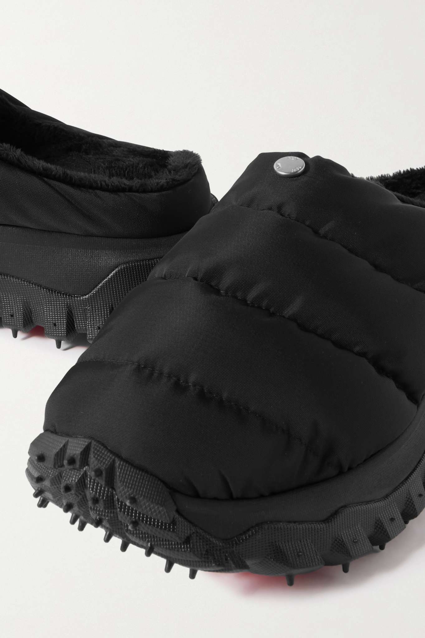 + 1017 ALYX 9SM quilted padded ripstop slides - 8