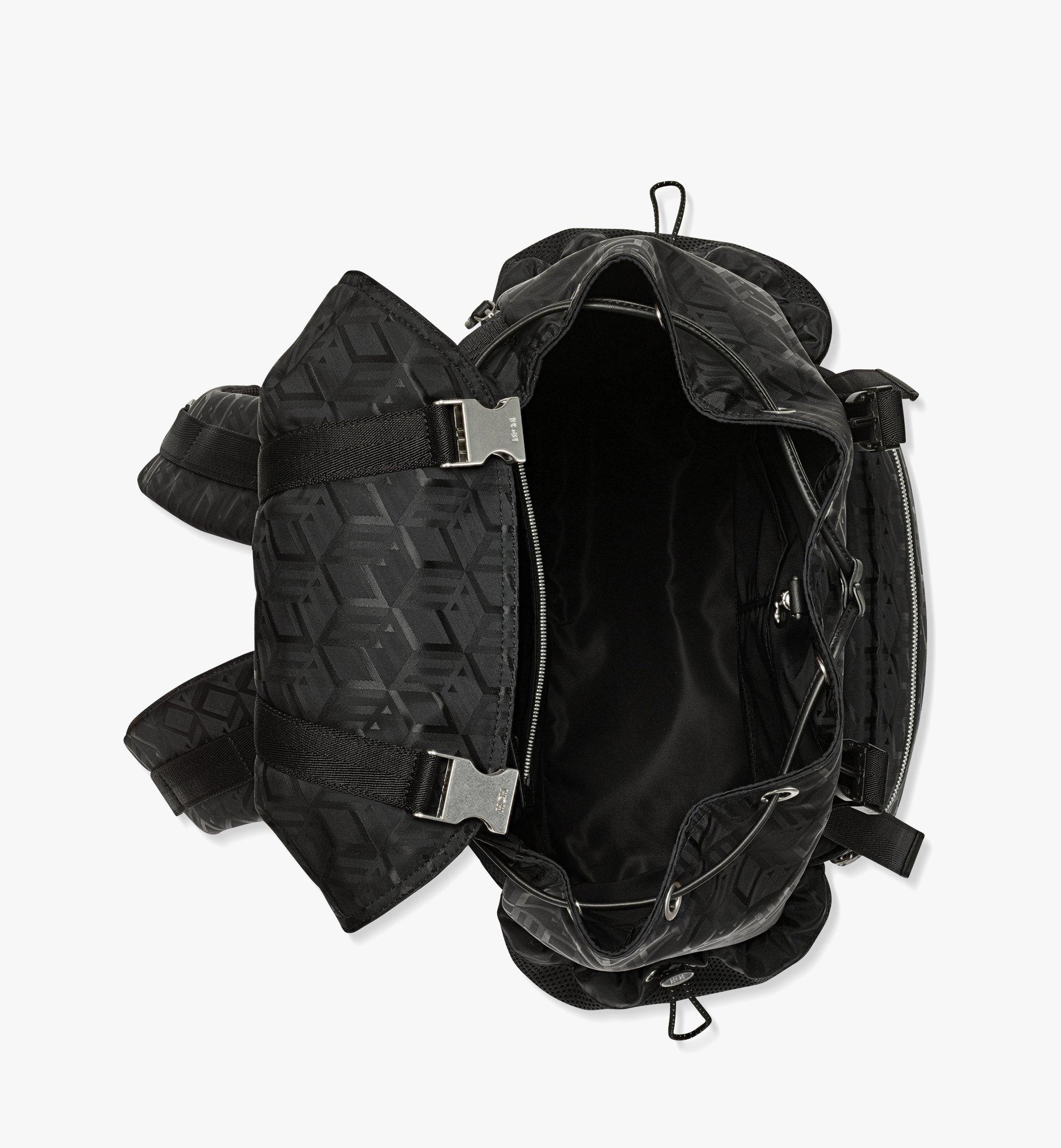 Brandenburg Backpack in Cubic Jacquard Eco-Nylon - 4