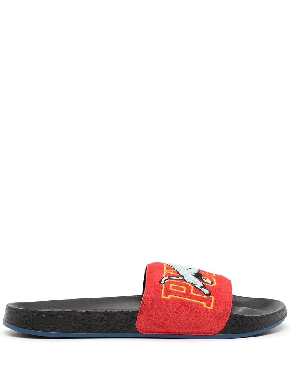 logo-print open-toe slides - 1