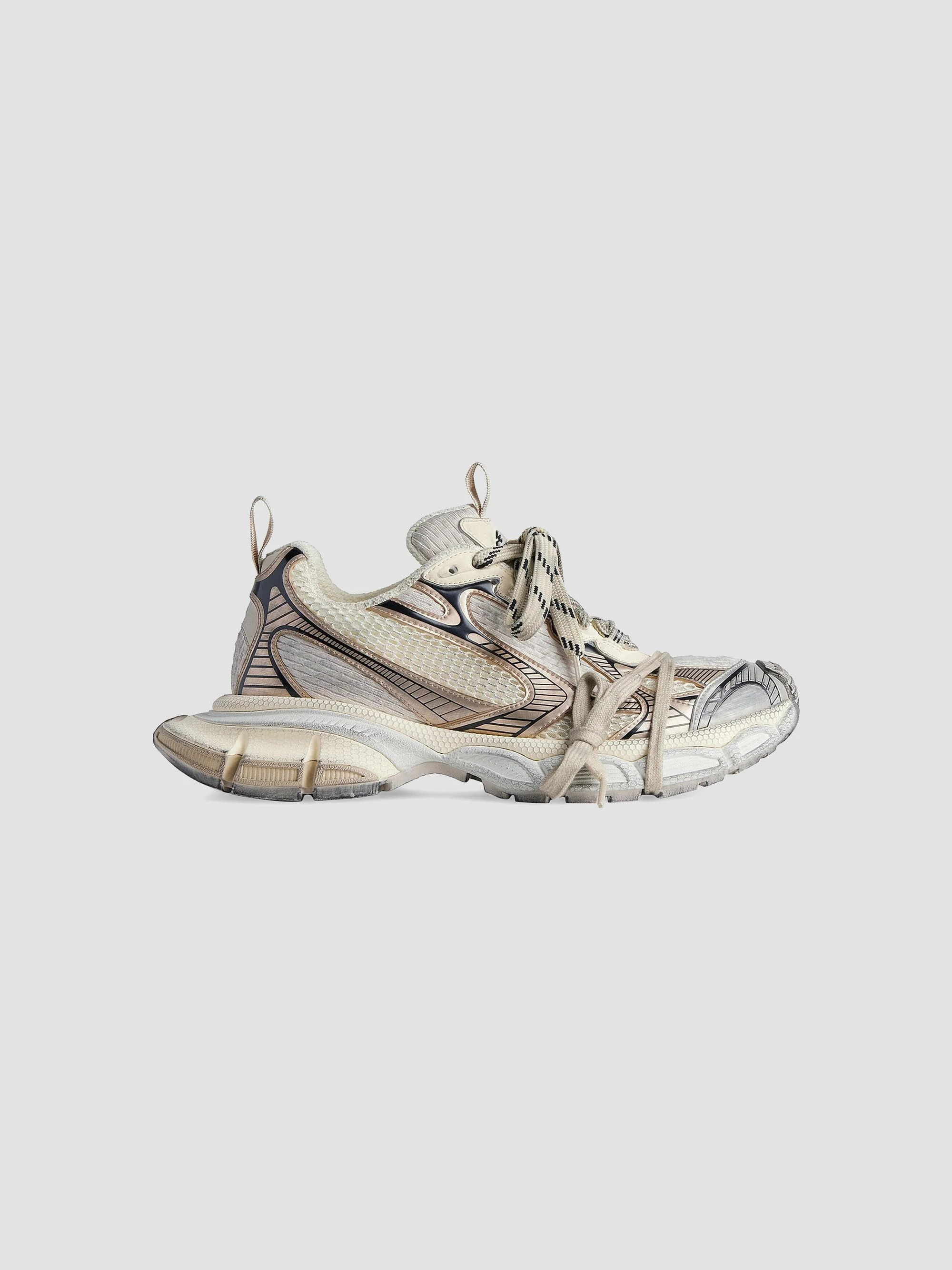 Women's 3XL Sneakers - White Beige - 1