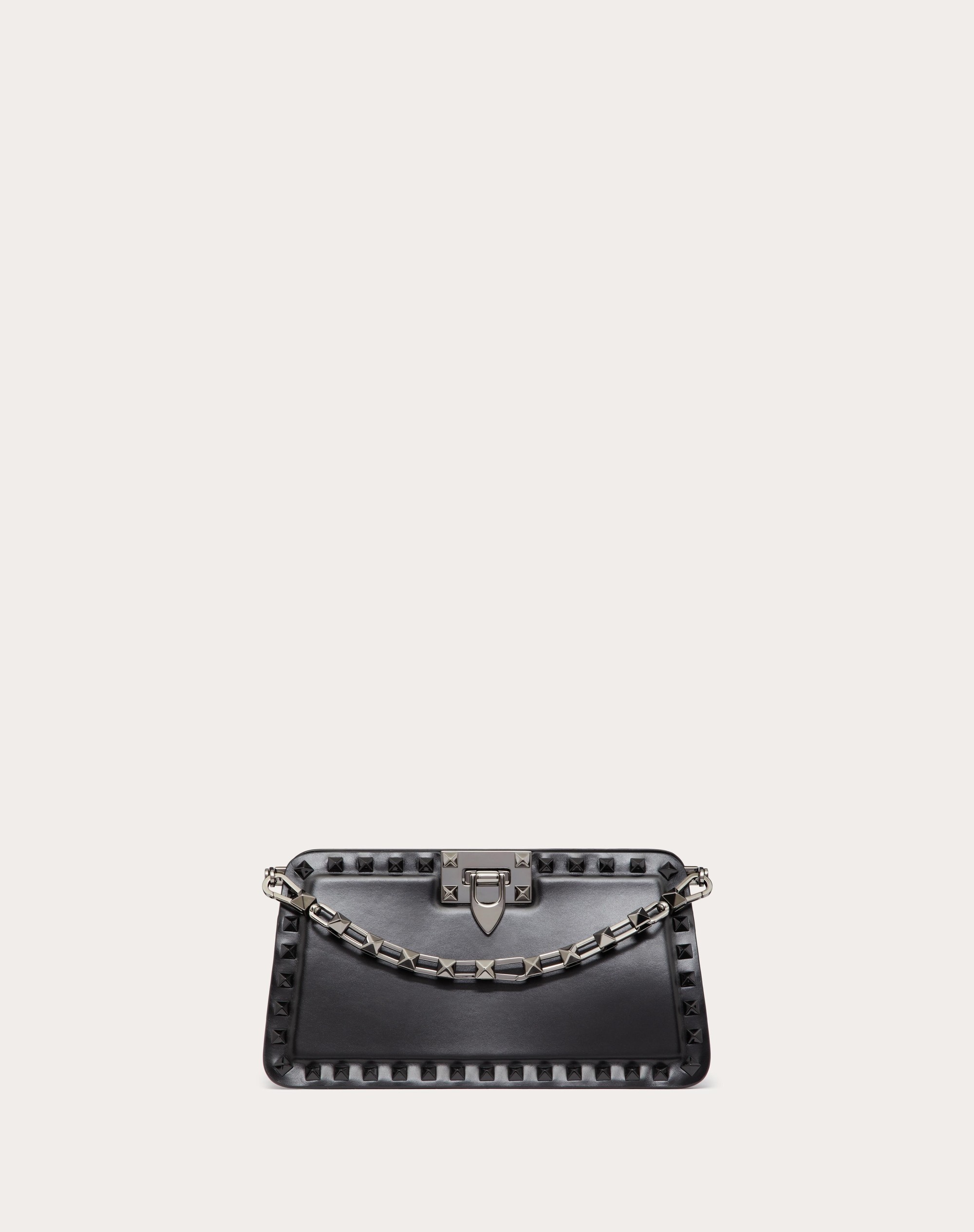 ROCKSTUD CALFSKIN CLUTCH - 1