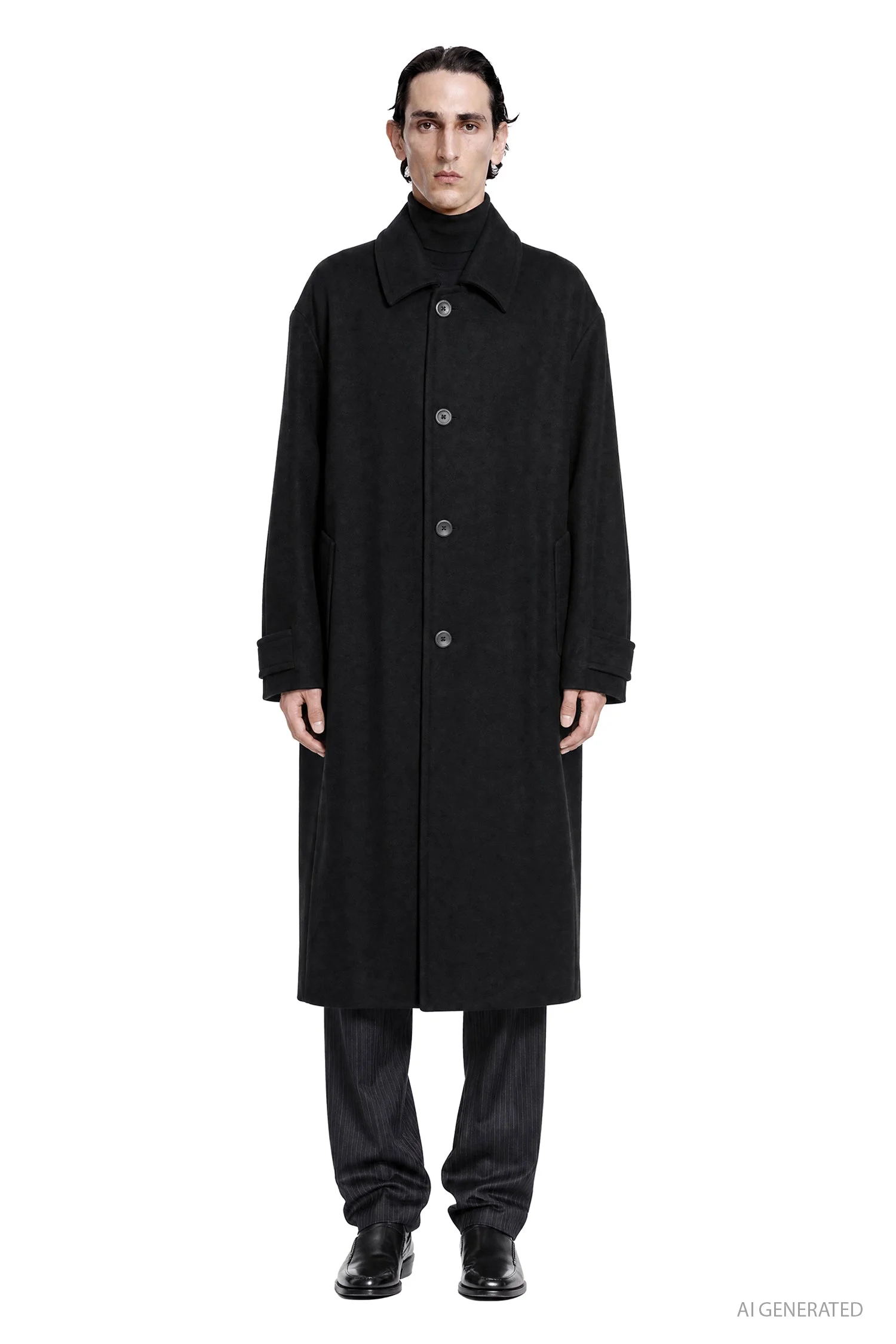 Wool Cashmere Coat - 1