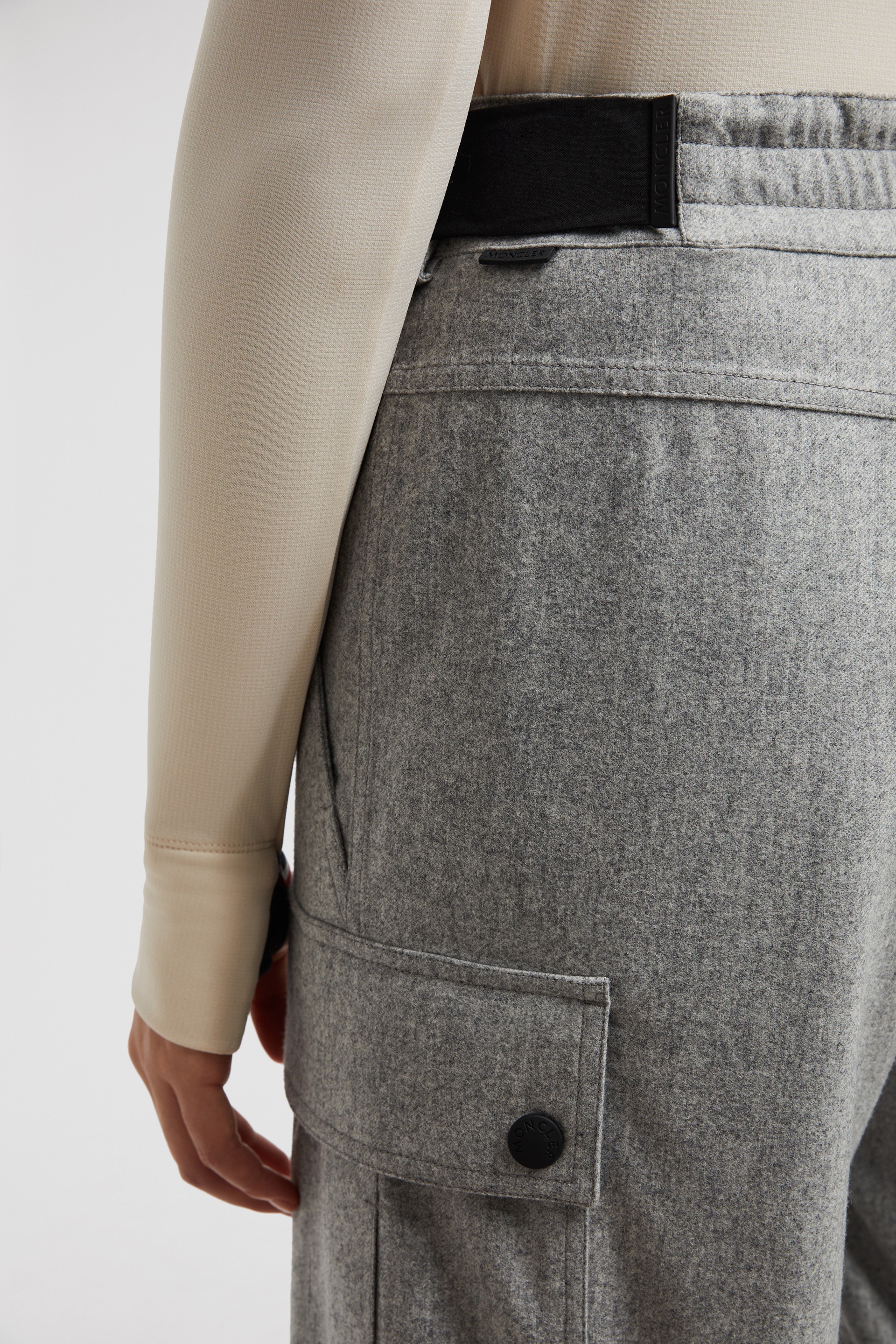 Padded Technical Wool Ski Pants - 7