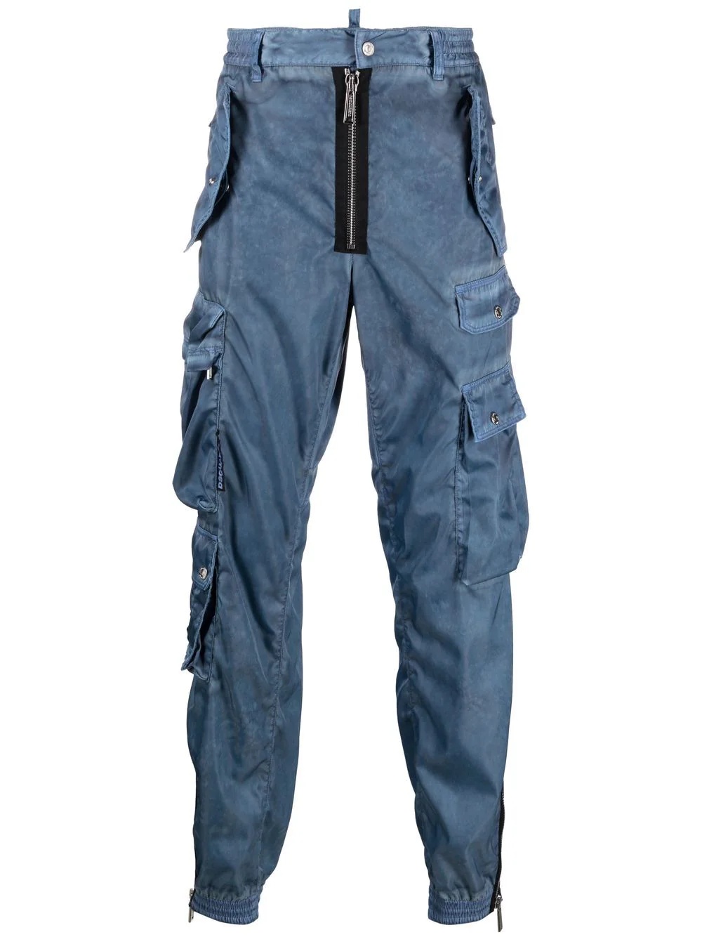 flap-pocket utility trousers - 1