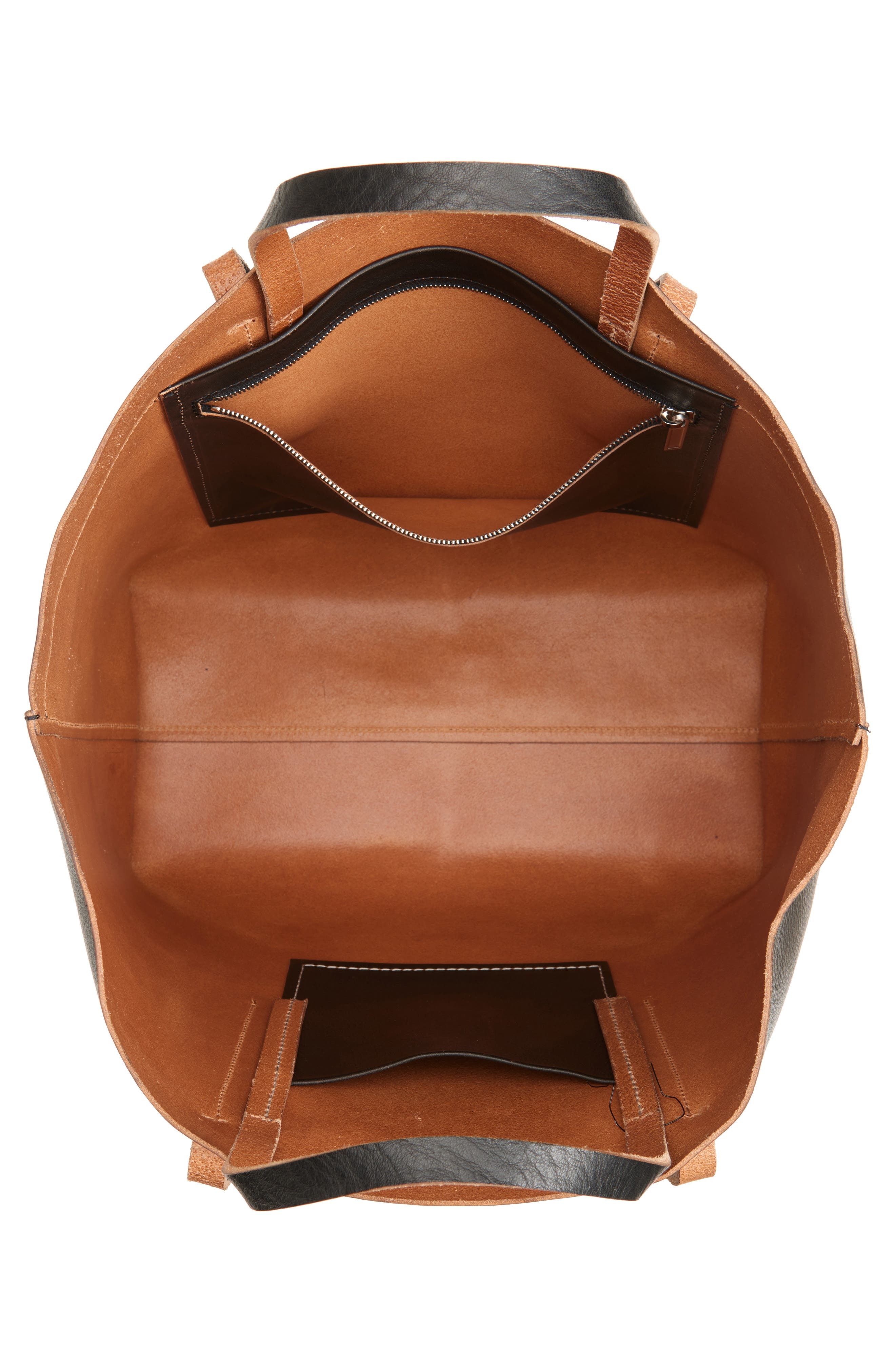 Rick Owens Hollywood Leather Shopper in Black at Nordstrom - 4