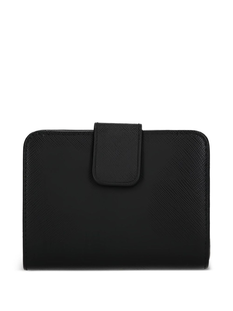 Prada logo-lettering wallet outlook