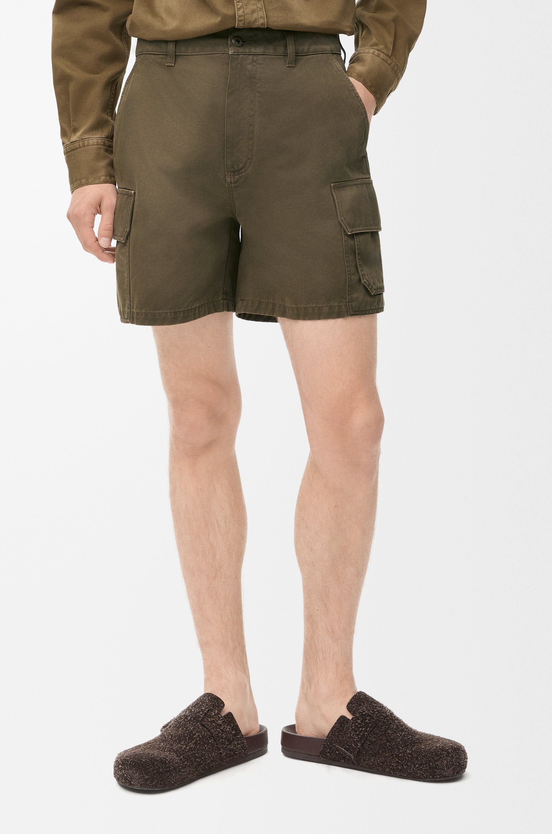 Cargo shorts in cotton - 3