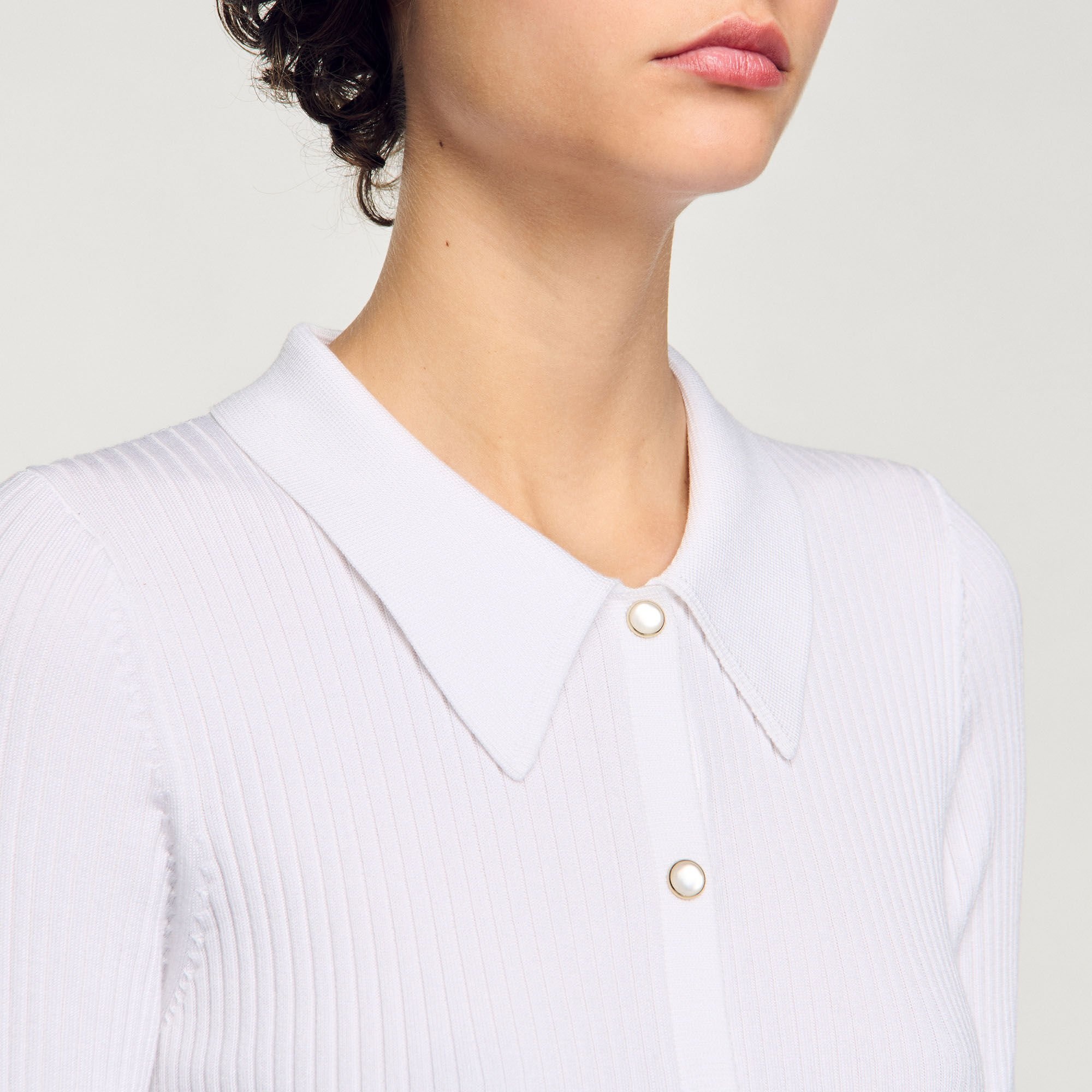 RIB KNIT CARDIGAN - 3