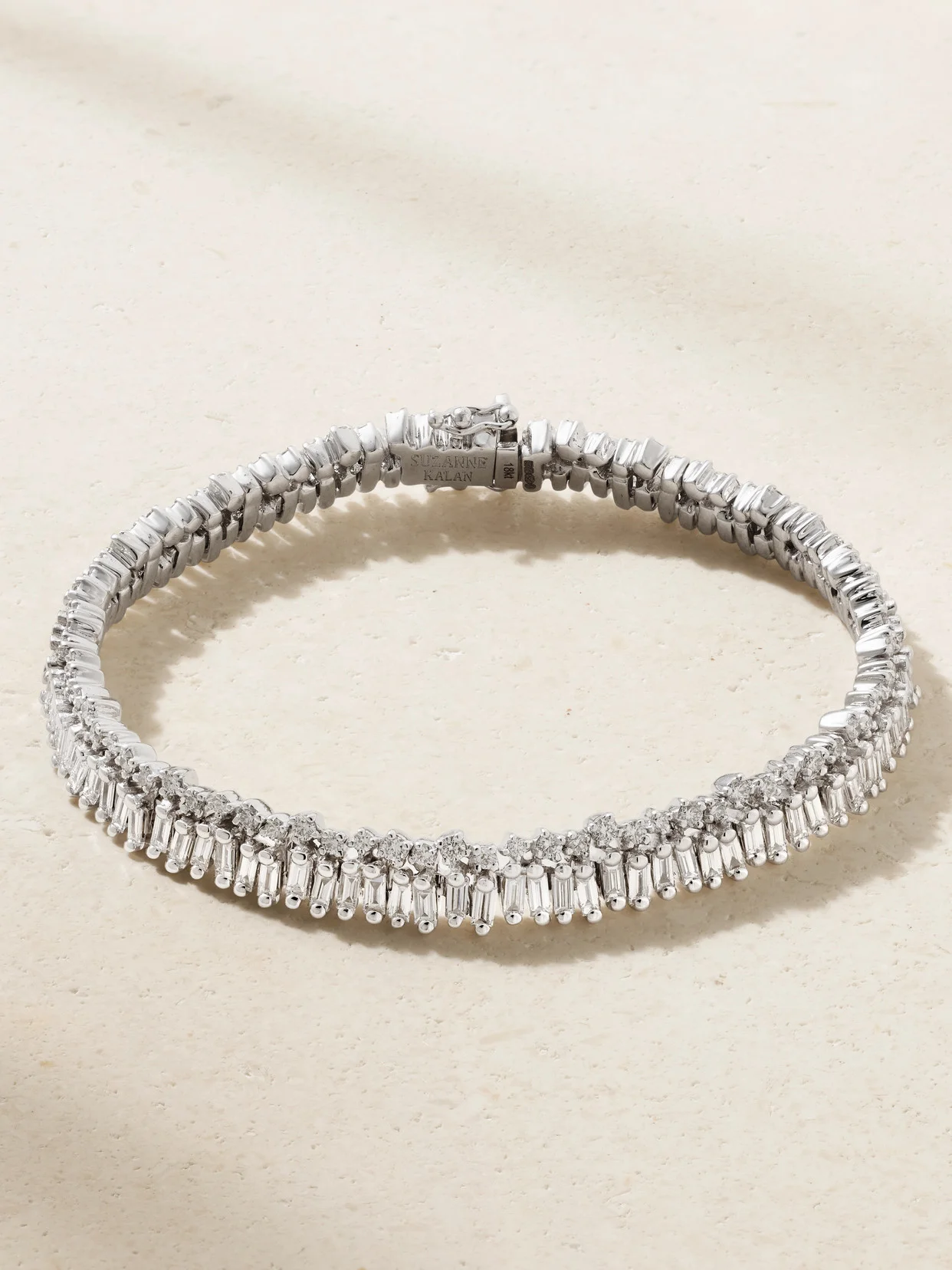 18-karat White Gold Diamond Bracelet - 1