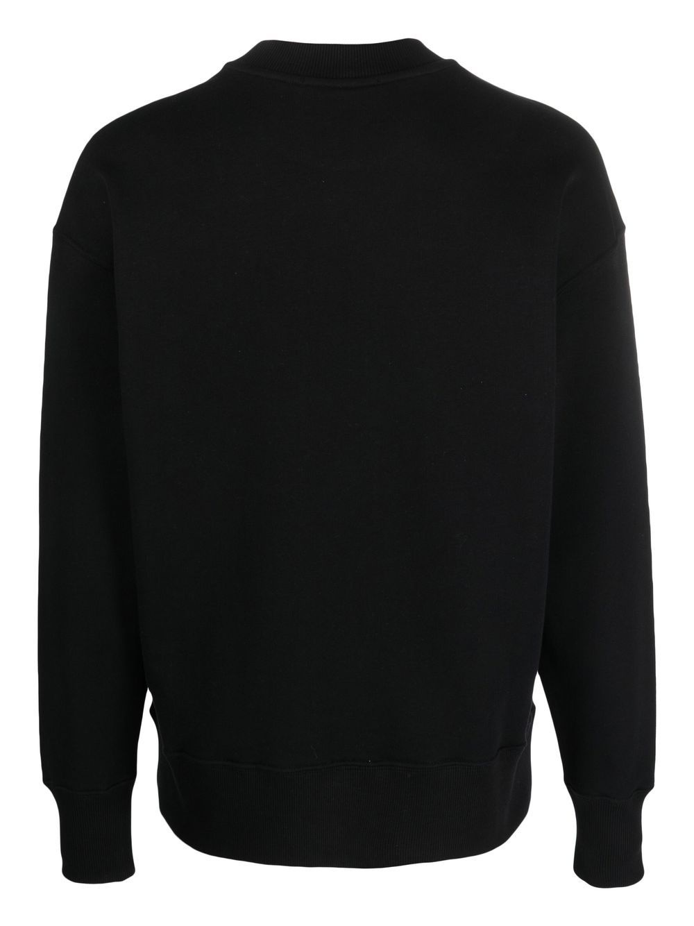 logo-print cotton sweatshirt - 2