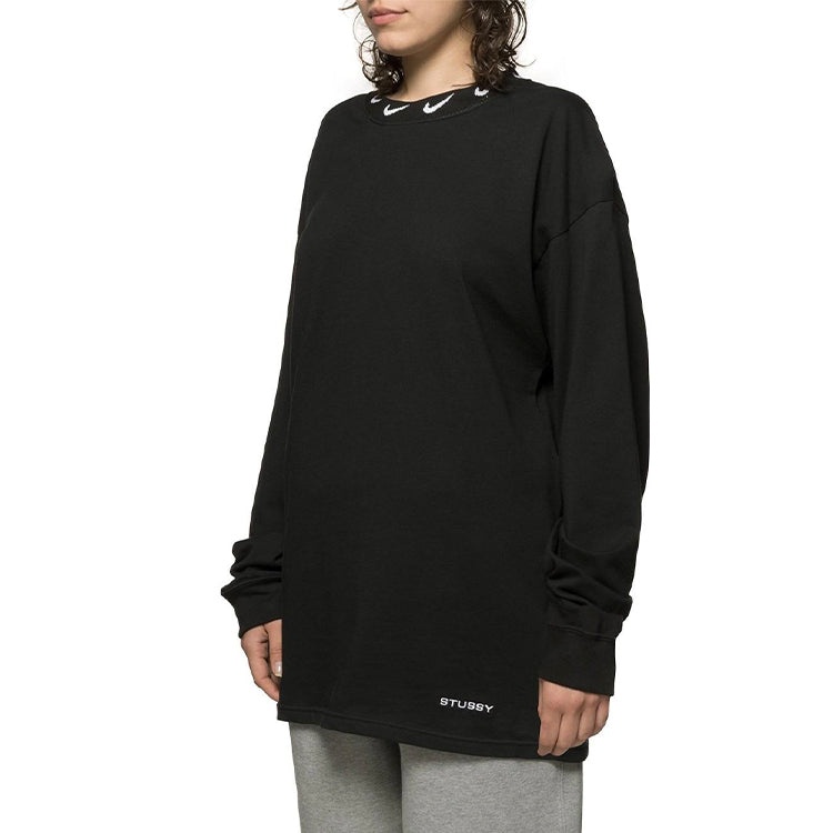 Nike x Stussy NRG BR Long-Sleeve Knit Top 'Black' CT4314-010 - 6