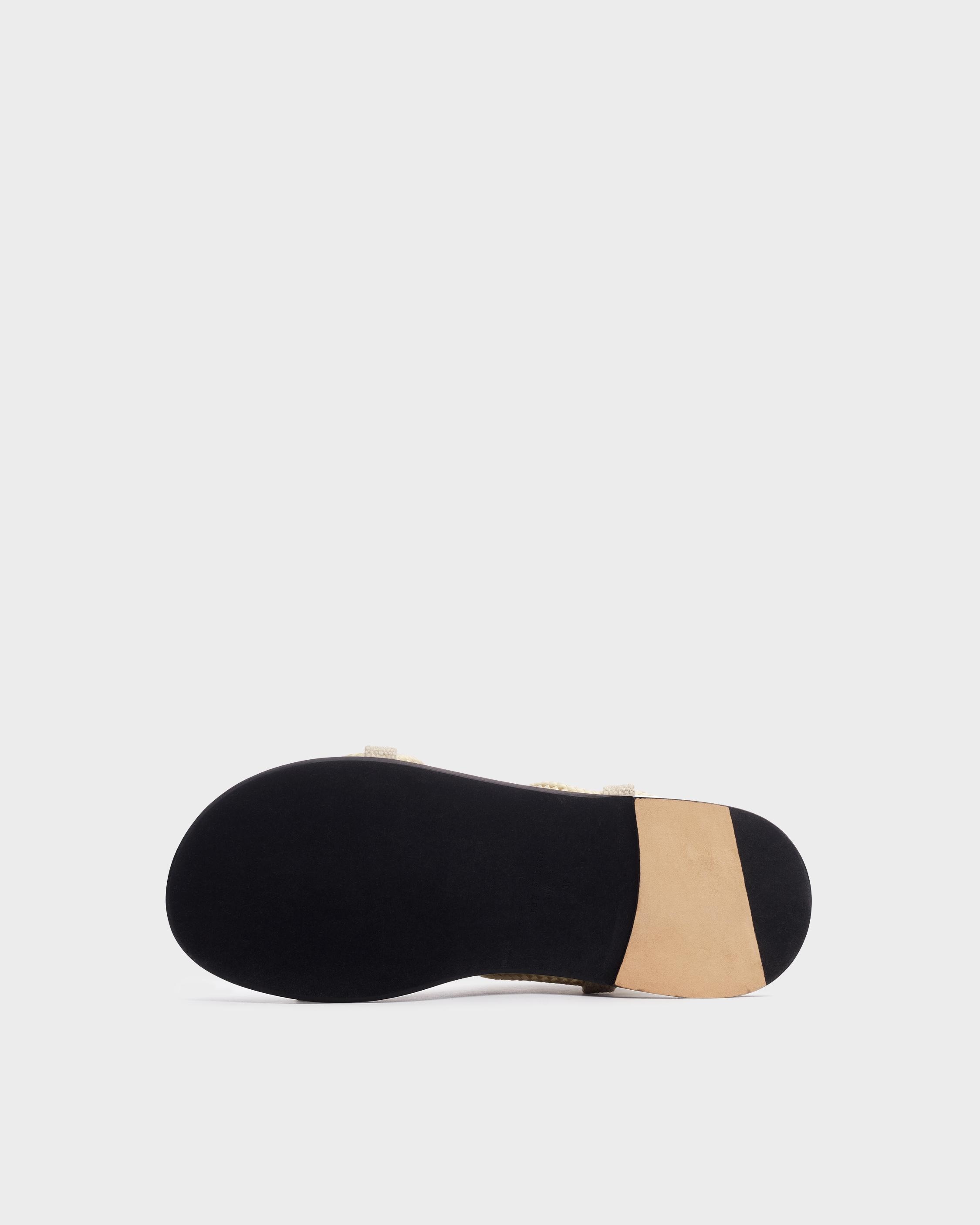 Infinity Sandal - Leather and Nylon
Flat Sandal - 5