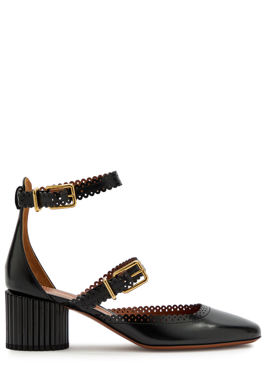 Zimmermann Eddie 55 Glossed Leather Mary Jane Pumps - 1