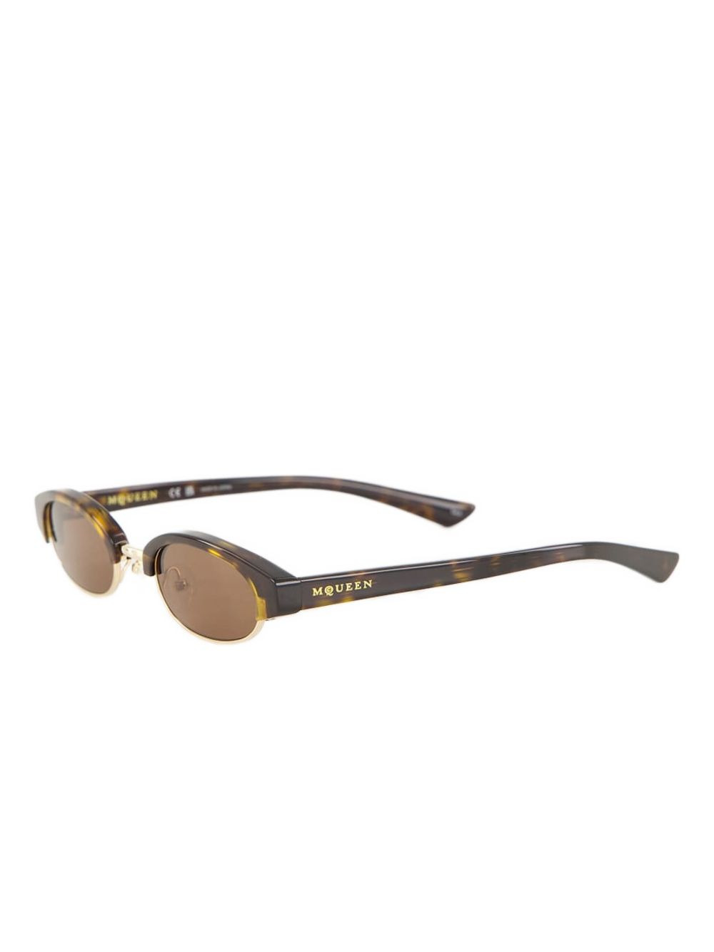 oval-frame sunglasses - 3