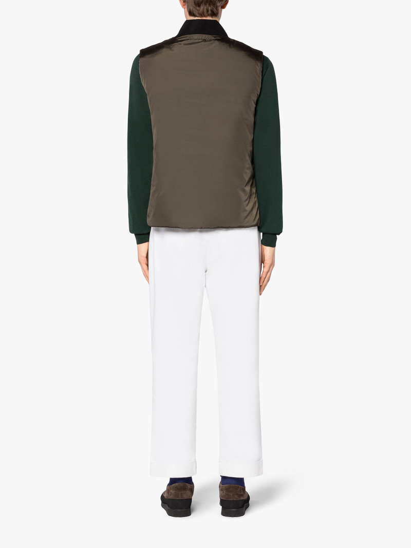 NEW DUNDEE DARK OLIVE NYLON LINER VEST 3