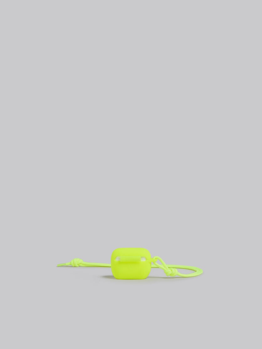 NEON YELLOW GUMMY AIRPODS CASE - 2