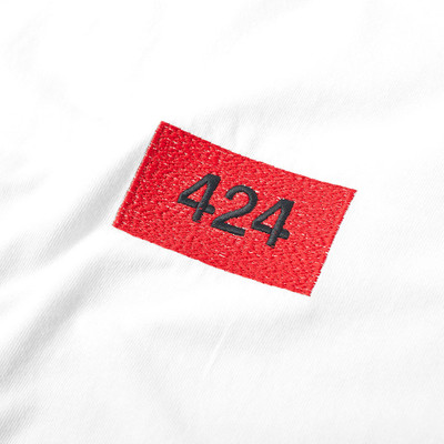 424 424 Box Logo Embroidered Essential Tee outlook