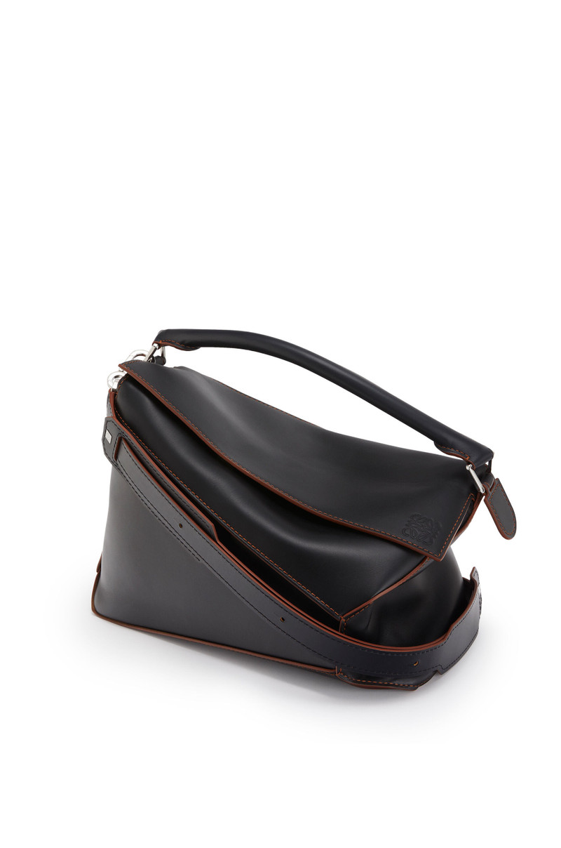 Large Puzzle Edge bag in natural calfskin 5