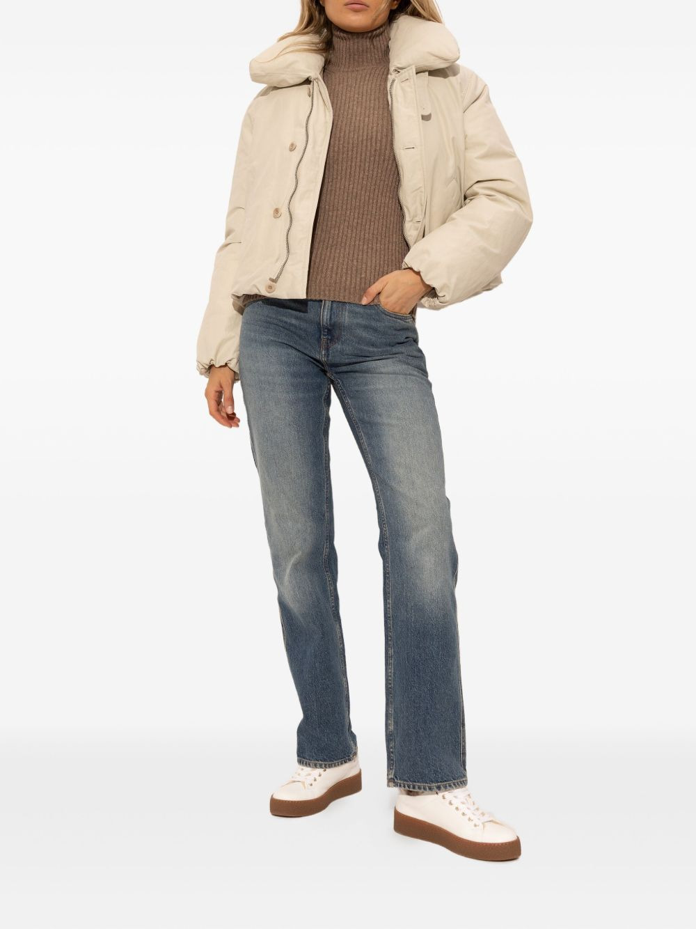 Lucerne shearling-lined sneakers - 5