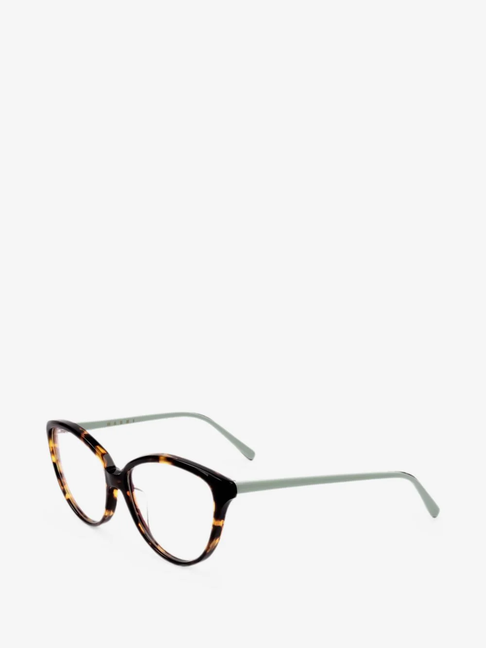 tortoiseshell-pattern glasses - 1