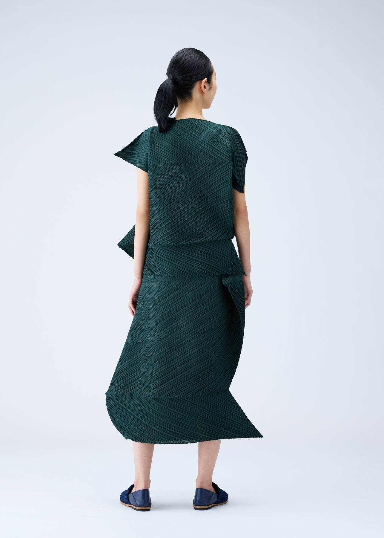 Pleats Please Issey Miyake PALM SKIRT | REVERSIBLE