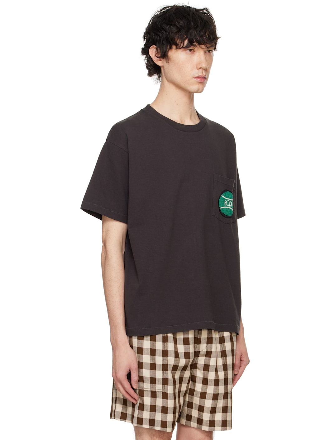 Black Game Point Pocket T-shirt - 2